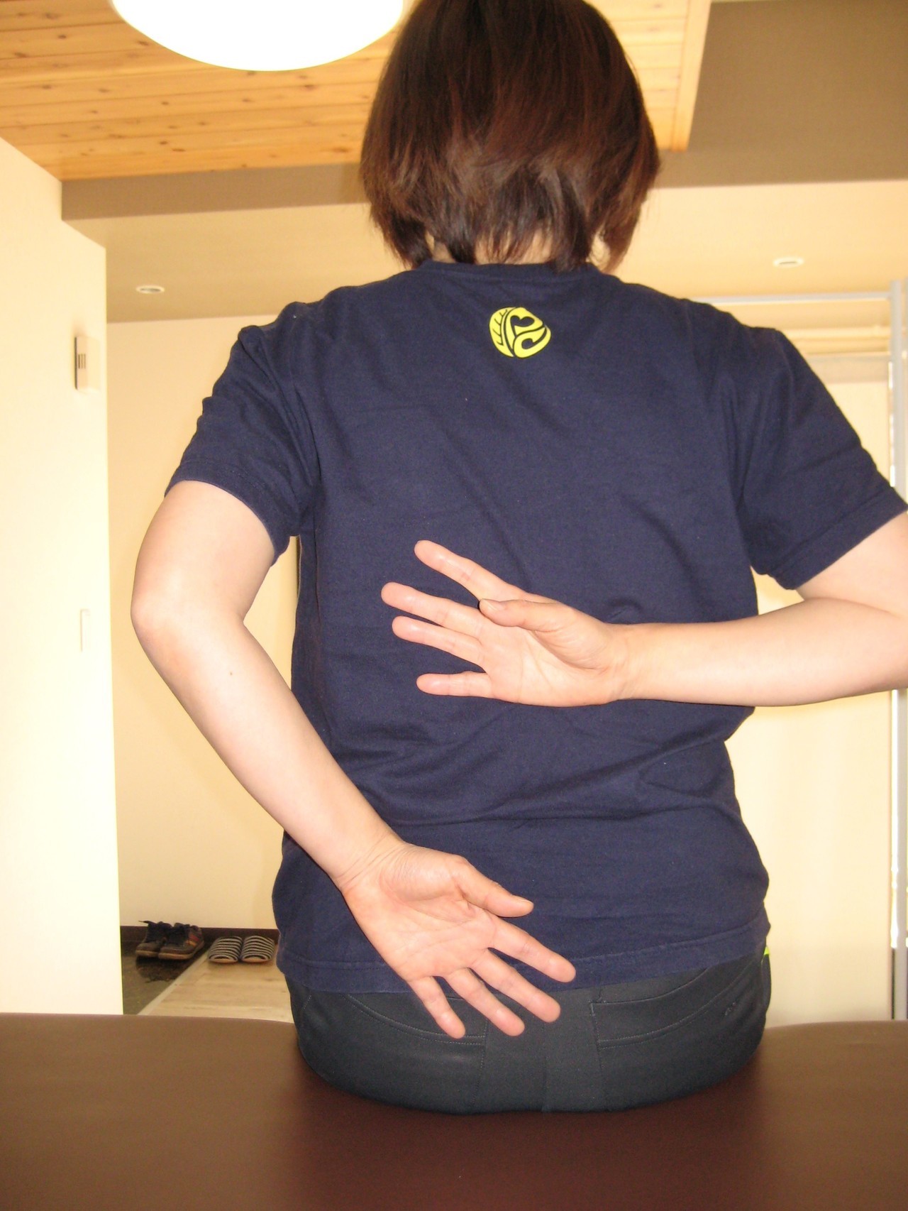 肩関節の伸展内旋制限