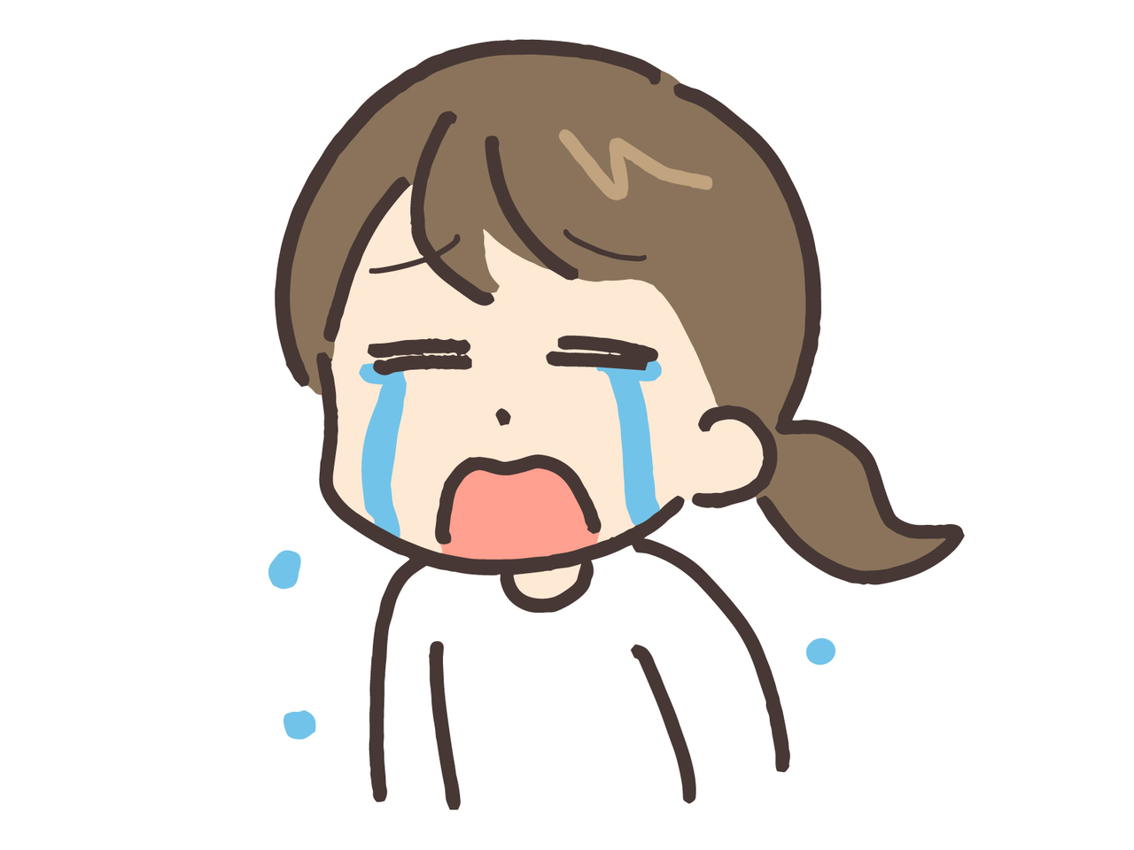 号泣で心のデトックス